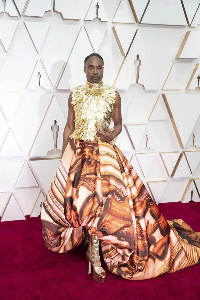 Billy Porter defies gender norms with dazzling red carpet looks