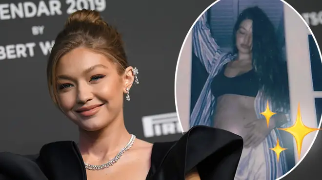 Gigi Hadid shared unseen photos from her pregnancy