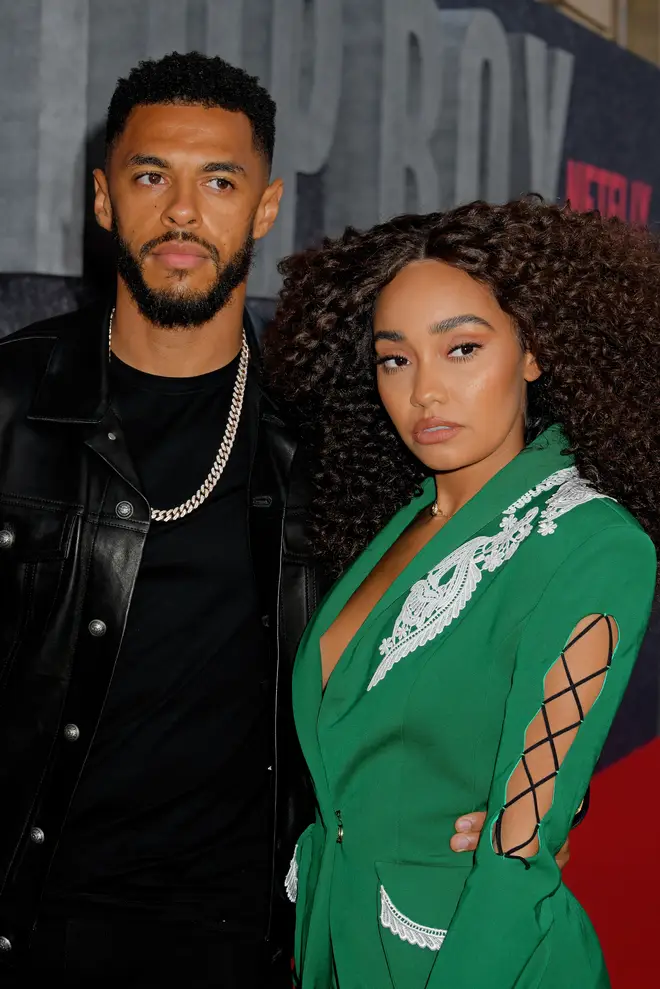 Leigh-Anne Pinnock and fiancé Andre Gray