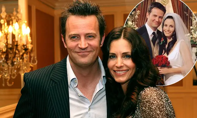 The actors who play Monica Geller and Chandler Bing are apparently related in real life