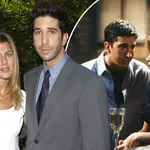 David Schwimmer and Jennifer Aniston had feelings for each other away from Friends