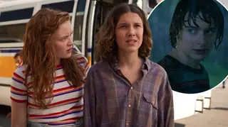 Stranger Things 4 were pictured filming at a cemetery