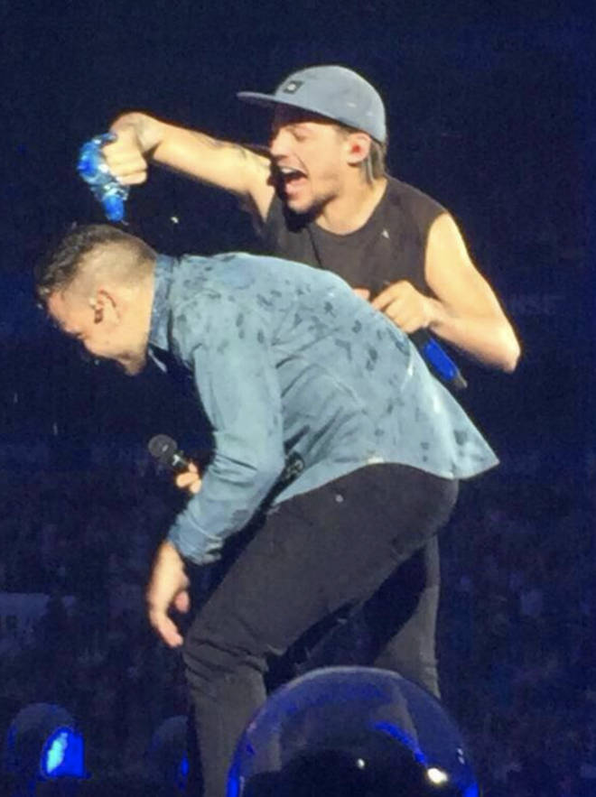 Louis Tomlinson and Liam Payne's water fights were iconic