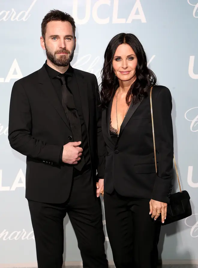 Johnny McDaid and Courteney Cox met through Ed Sheeran