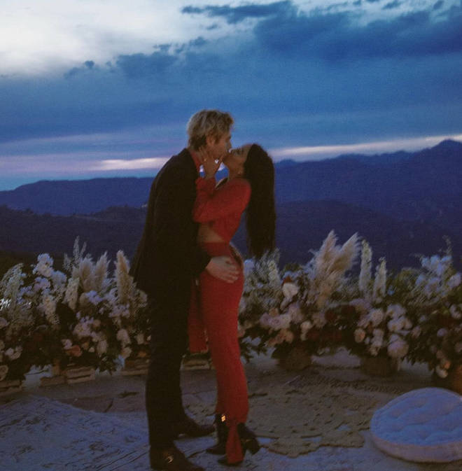 Luke Hemmings and Sierra Deaton shared their engagement pictures on Instagram