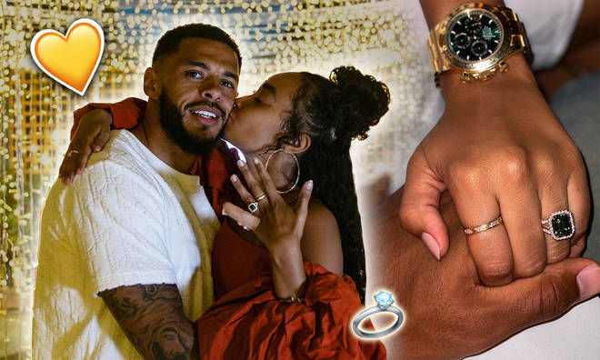 Leigh-Anne Pinnock has been reunited with her engagement ring from fiancé Andre Gray
