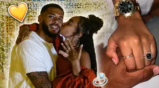 Leigh-Anne Pinnock has been reunited with her engagement ring from fiancé Andre Gray