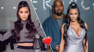 Kim Kardashian told Kanye West she loves him 'for life' in birthday post