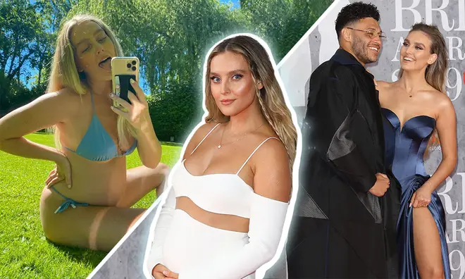 Perrie Edwards posts a beautiful pic of her growing bump