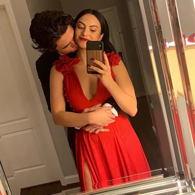 Camila Mendes and Charles Melton have apparently reunited