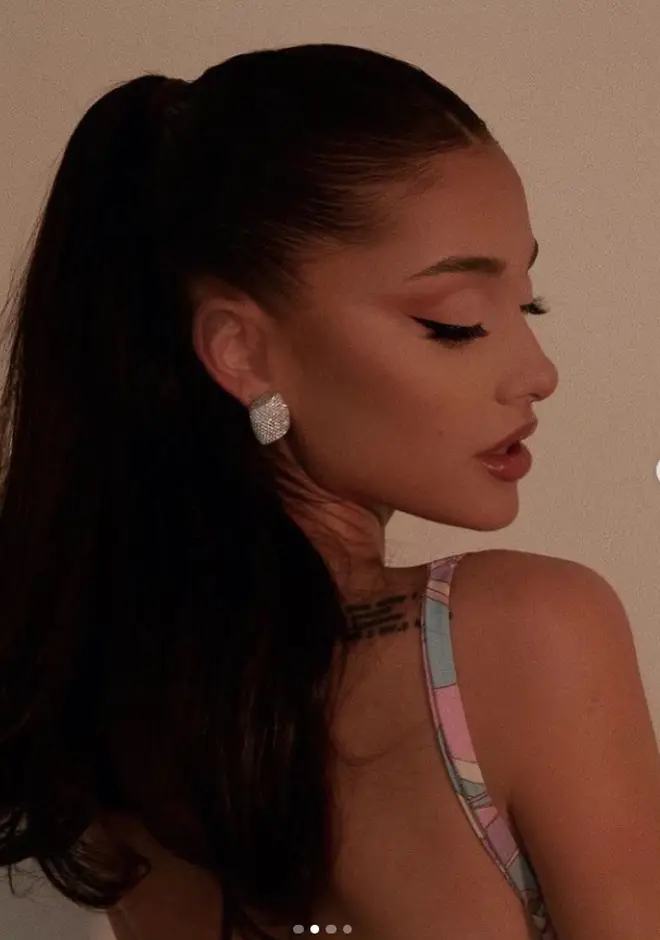 Ariana Grande's butterfly tattoo is still missing