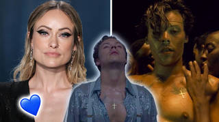 Olivia Wilde is borrowing more of Harry Style's music video necklaces