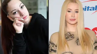 Bhad Bhabie, real name Danielle Bregoli, attends a recording session at Atlantic Records Studios/Iggy Azalea attends the 2018 iHeartRadio Music Festival