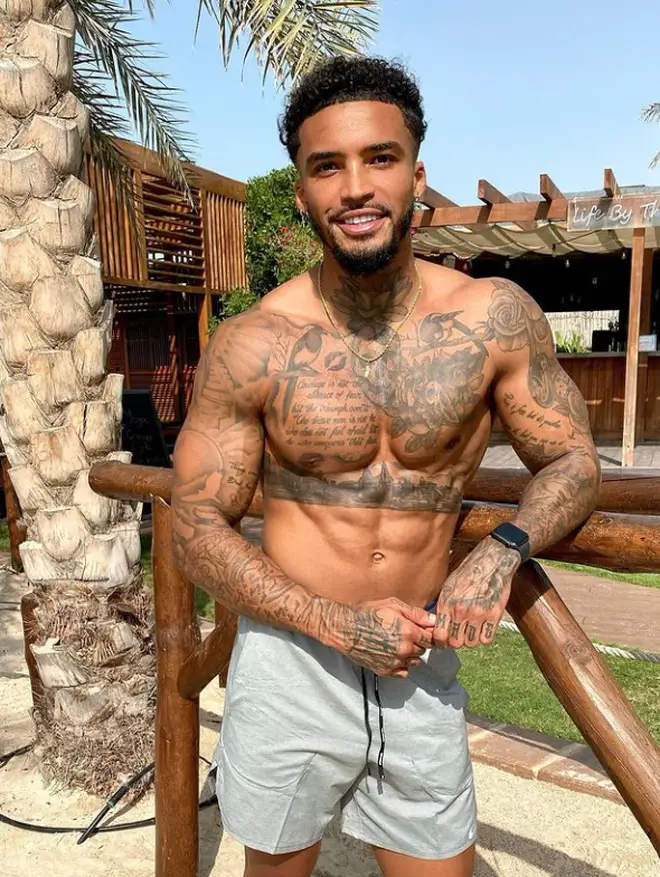 Michael Griffiths' Love Island co-star and housemate Danny Williams took him to hospital