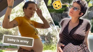 Halsey supports BTS online and claims her baby feels the same
