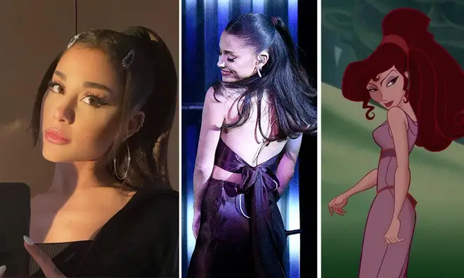Ariana Grande has fans convinced she's set to play Megara