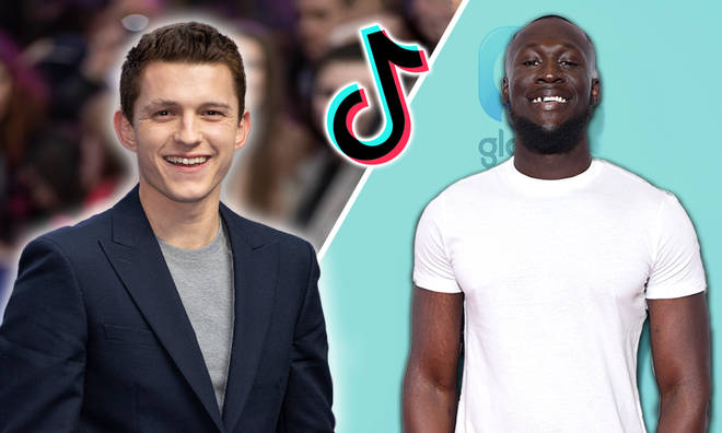 Tom Holland and Stormzy were spotted watching the Euros together