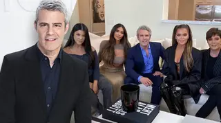 Andy Cohen is interviewing the Kardashians on their reunion episode