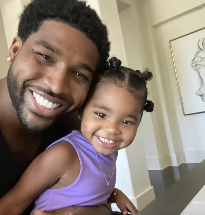 Tristan Thompson and Khloe Kardashian share daughter True