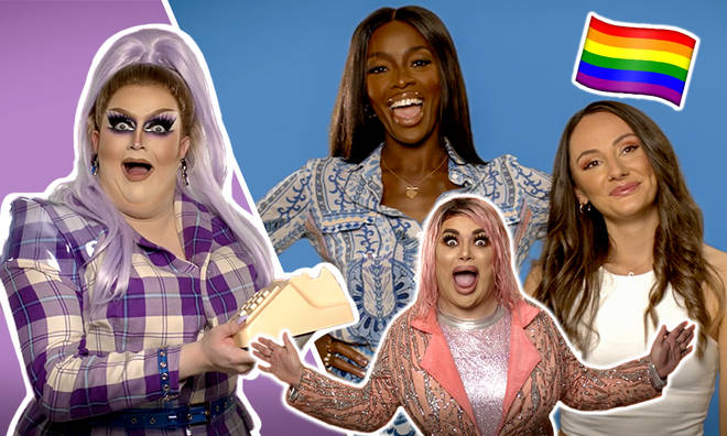 AJ Odudu and Charlie Powell chat with drag royalty this Pride Month