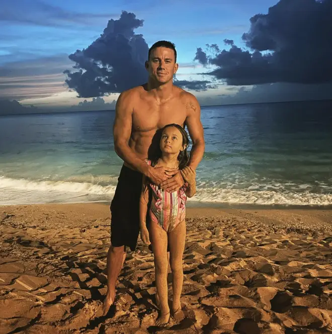 Channing Tatum shared a sweet photo with his daughter Everly
