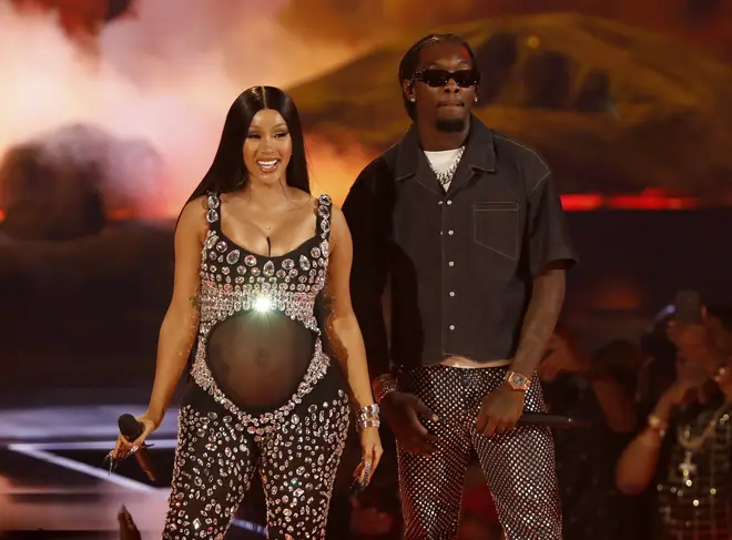 Cardi B is pregnant with her second baby with husband Offset