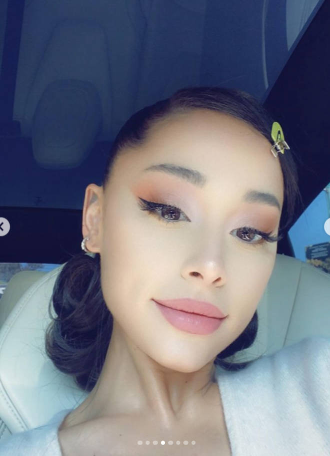 Ariana Grande shared a new selfie on her birthday