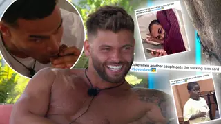 Jake Cornish confessed to having a thing for toes on Love Island