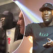 Stormzy went to an afterparty with football fans he met while watching the Euros 2020