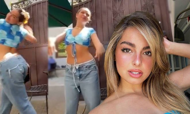 Addison Rae's video of her TikTok routine in a restaurant has gone viral