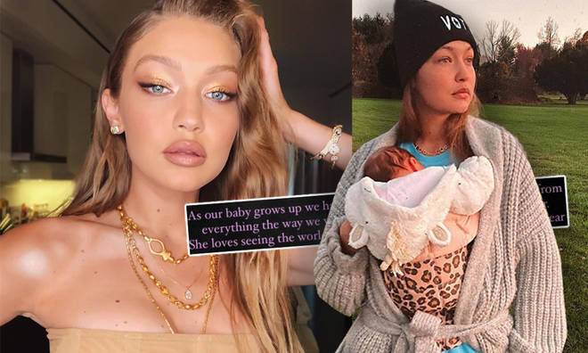 Gigi Hadid's statement asks people to not circulate images of baby Khai's face
