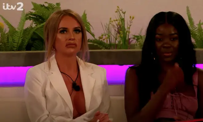 Faye Winter calls out Hugo for 'throwing around' the word 'fake'