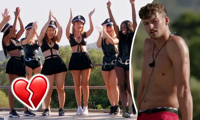 Love Island fans left sad as Hugo Hammond is left out of sexy challenge