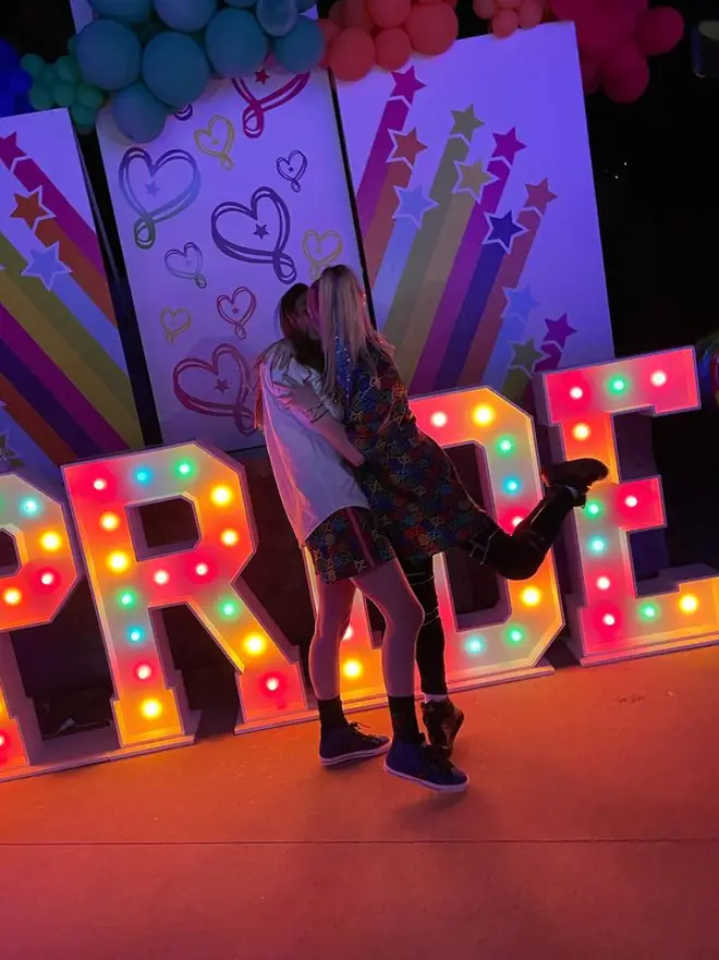 Kylie Prew and JoJo Siwa celebrate their love on social media