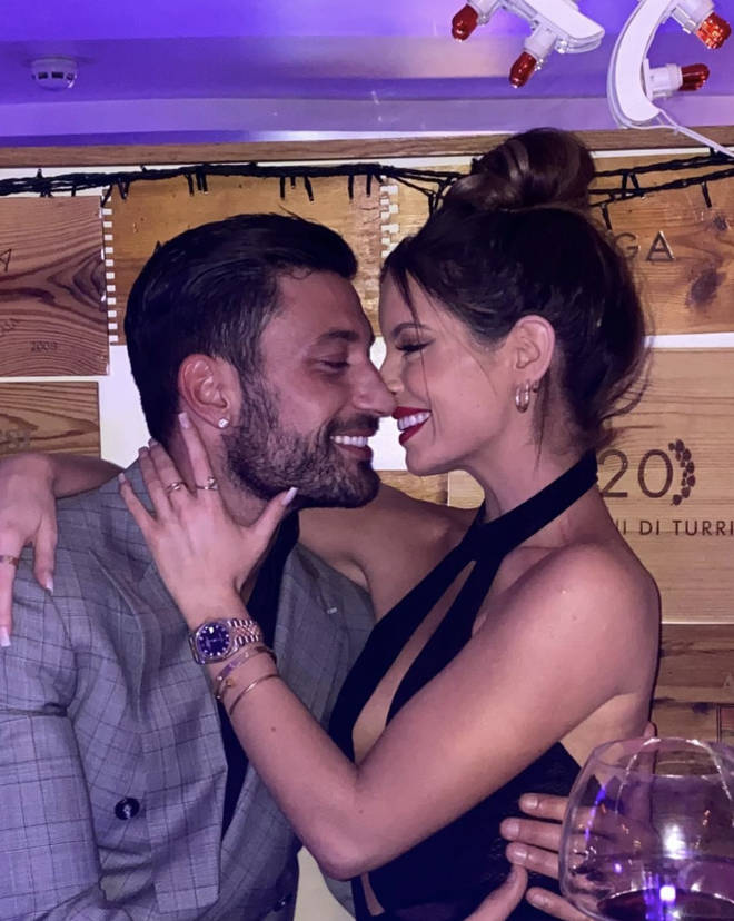 Giovanni Pernice and Maura Higgins were feeling the love on Instagram