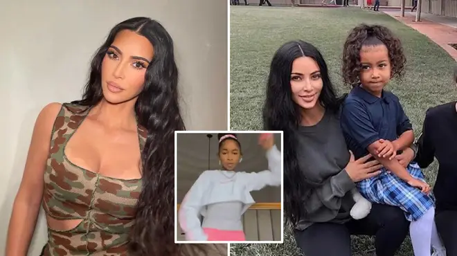 Kim Kardashian asked a TikTok star to remove a video of North