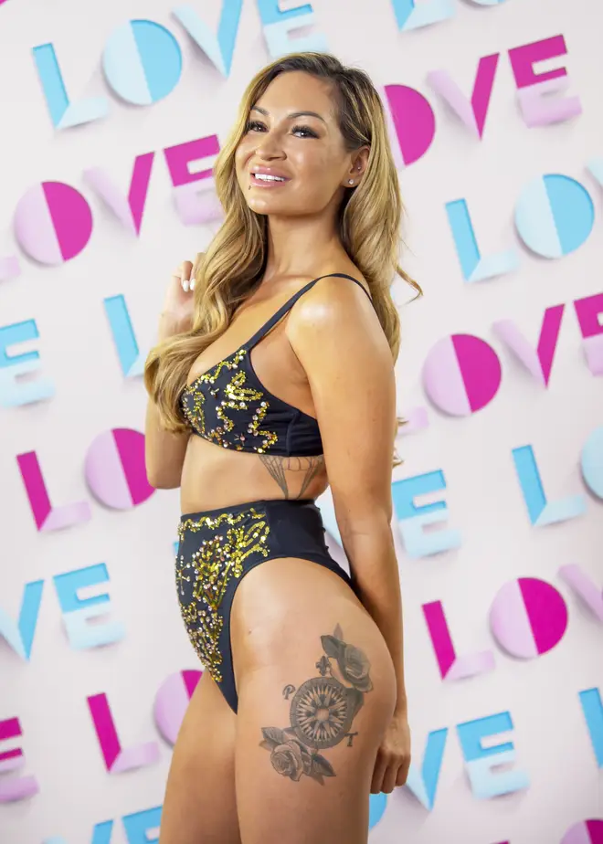 AJ entered Love Island as a bombshell