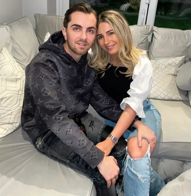 Dani Dyer and Sammy Kimmence became parents in January