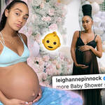Leigh-Anne Pinnock glows during lavish baby shower