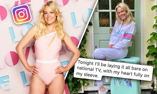 Bombshell Georgia Townend got real with Love Island fans on Instagram