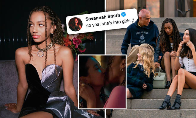 Gossip Girl's Savannah Smith reveals Monet's sexuality online