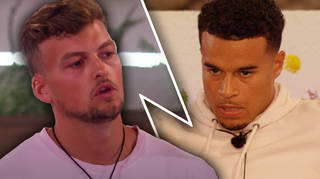 Tensions rise in the Love Island villa as Hugo puts Toby on blast