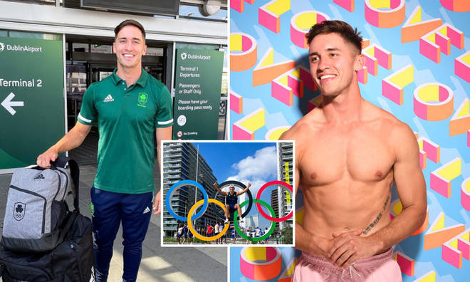 Love Island star Greg O'Shea is competing in the Olympics