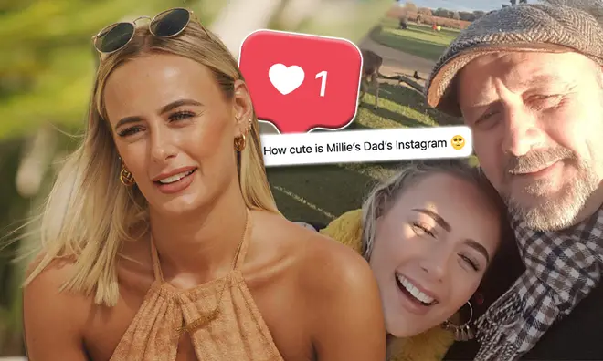 Love Island fans can't get over how sweet Millie Court's dad's Instagram posts are