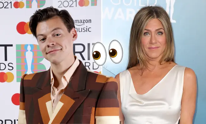 Jennifer Aniston and Harry Styles just had a twinning moment