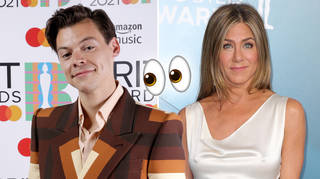 Jennifer Aniston and Harry Styles just had a twinning moment