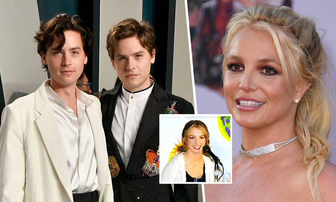 Britney Spears wished Dylan and Cole happy birthday in a 1999 video