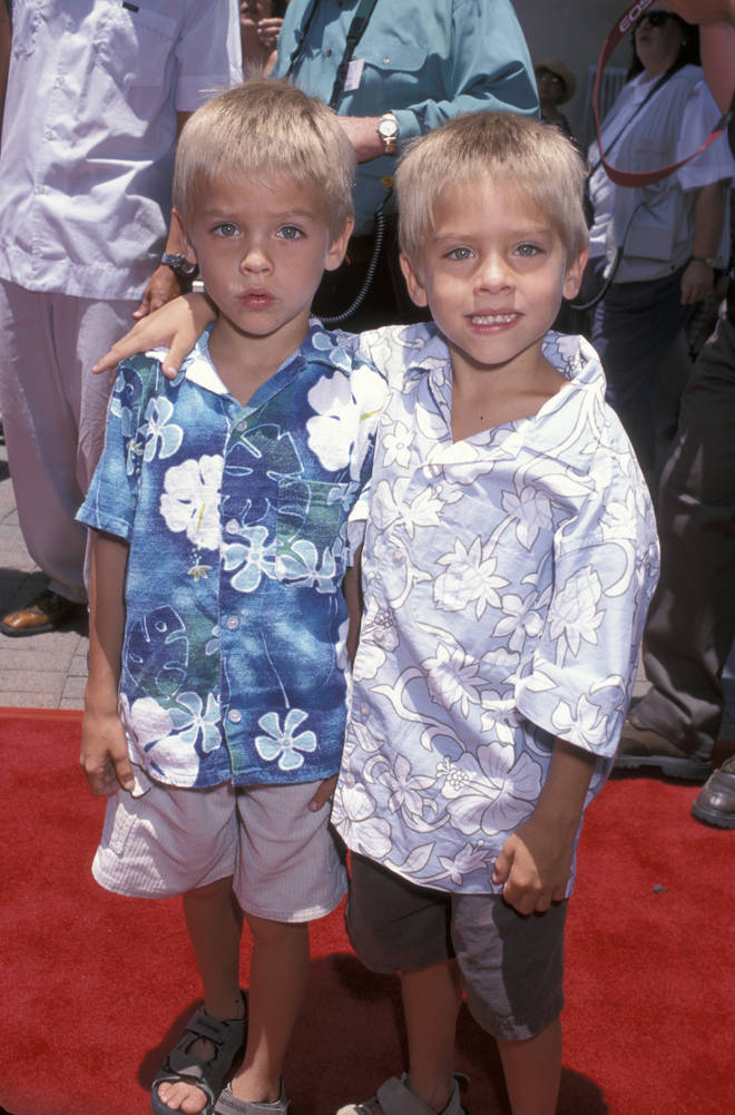 Dylan and Cole Sprouse in 1999