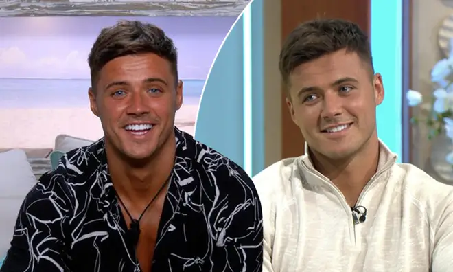 Love Island's Brad McClelland shared his reunion with his younger sister on social media