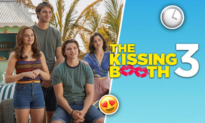 What time is The Kissing Booth 3 coming out?